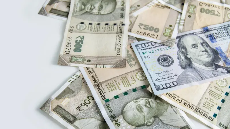 Rupee closes lower at 93.44 per dollar; WPI inflation at 3-year high of 3.88% in March