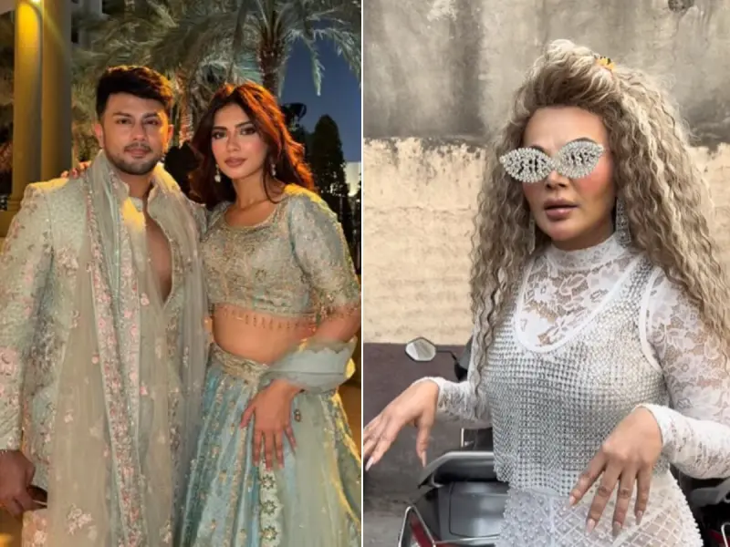 राखी सावंत का नया दावा: आवेज पर चीटिंग का आरोप और फ्लाइट की अपरिचित लड़की कौन थी?