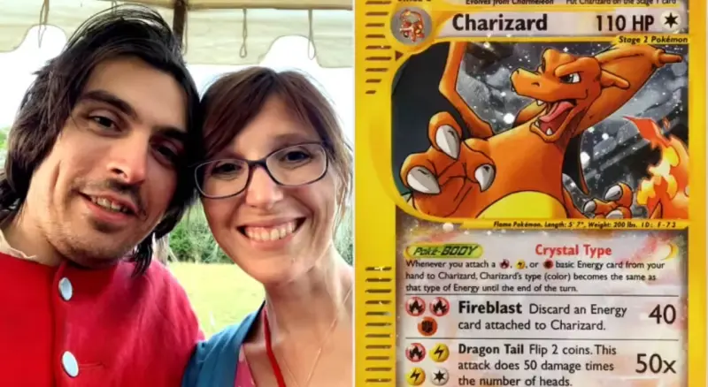 Wedding Funded by Pokémon Cards: Ultra-Rare Charizard Cards Sell for £32,000