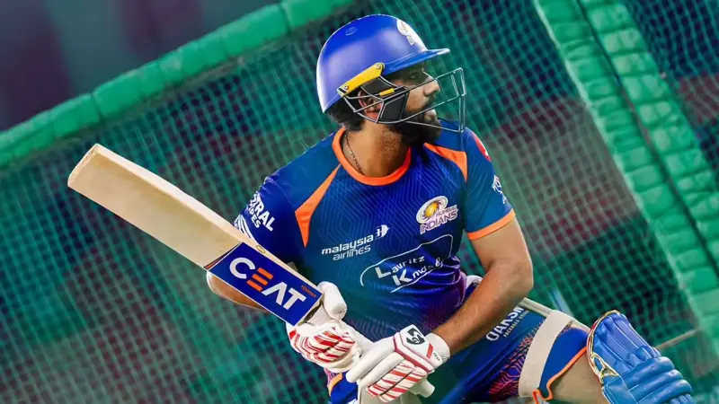 Rohit Sharma Fitness Update Lifts Mumbai Indians Ahead of Clash With Gujarat Titans