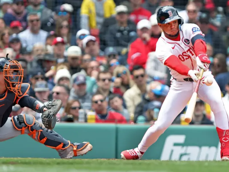 Rafaela's Tie-Breaking Hit Sparks Red Sox to 8-6 Patriots’ Day Victory Over Tigers