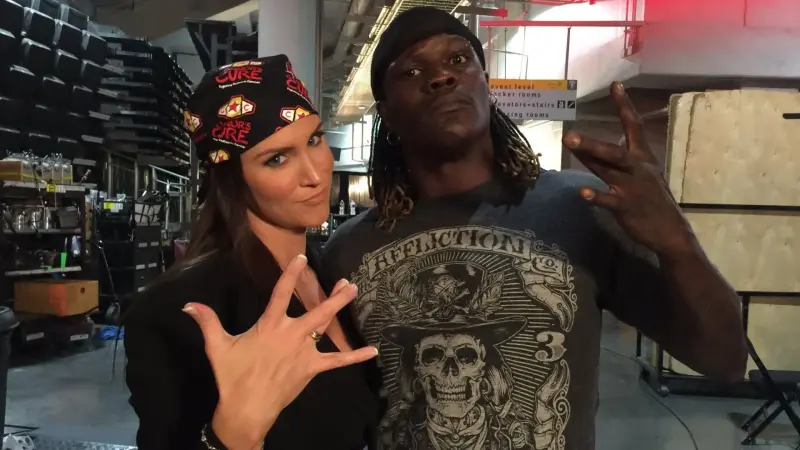 R-Truth Breaks Character to Honor Stephanie McMahon’s Hall of Fame Induction