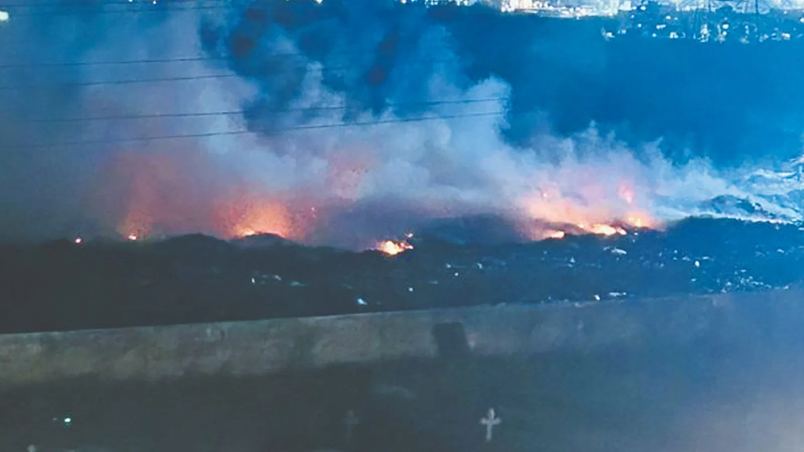 Perumbakkam Garbage Firein Chennai: Air Quality Deteriorates as Smoke Swirls Through Neighborhoods