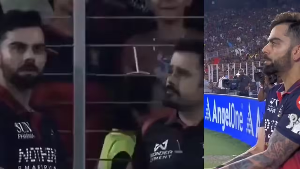 Kohli’s heated moment: Kohli clashes with umpire after Patidar dismissal in IPL