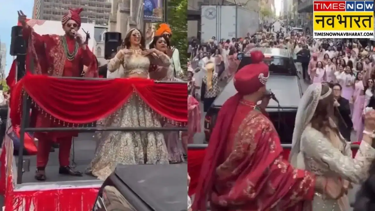 New York Streets Play Host to a Desi Baraat: A Bollywood-Cosmos Celebration