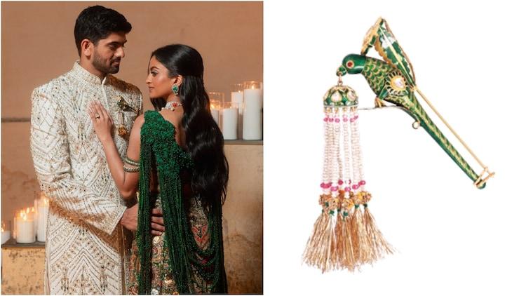 There was another star from the Mantena-Gadiraju wedding: The men's jewellery