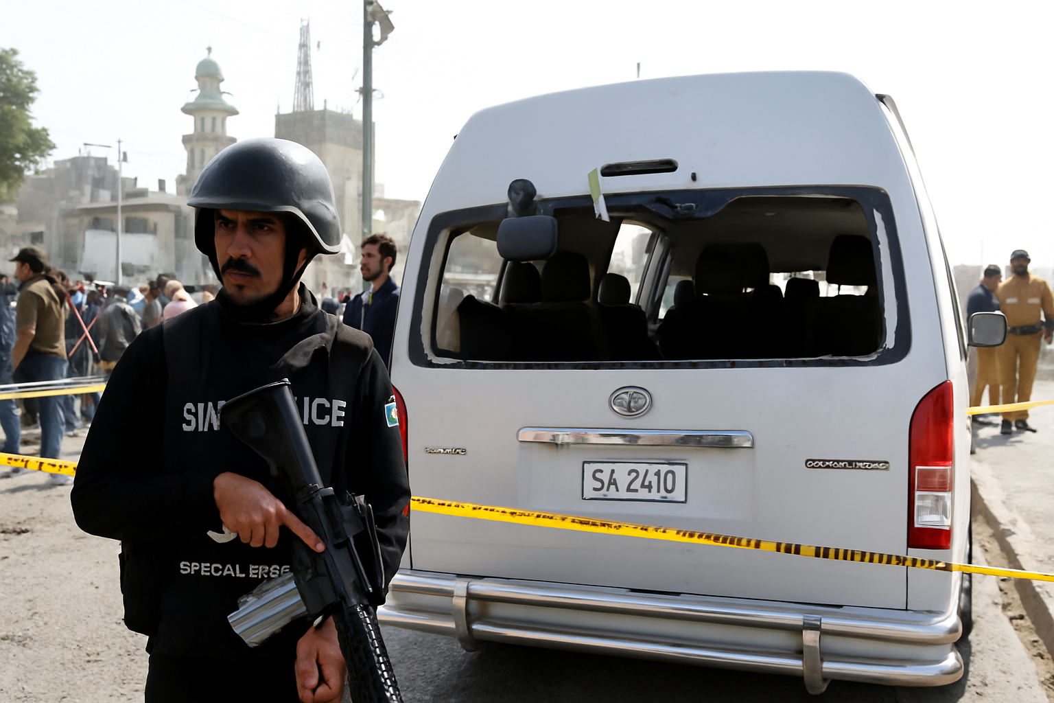 पाकिस्तान के खैबर पख्तूनख्वा में आत्मघाती कार बम से पुलिस स्टेशन पर हमला, 3 महिलाओं और एक बच्चे समेत 5 की मौत